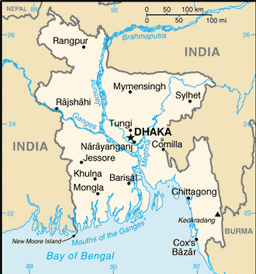 Mappa Bangladesh