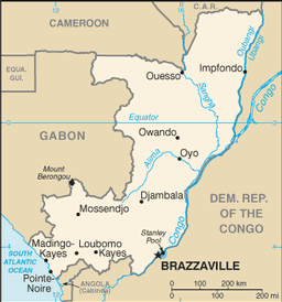 Mappa Congo