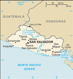 Mappa El Salvador