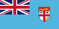 Bandiera Fiji, Isole