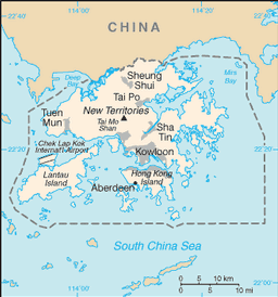 Mappa Hong Kong