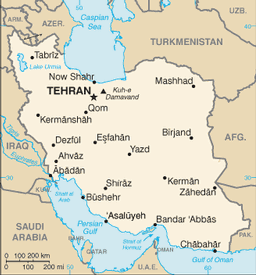 Mappa Iran