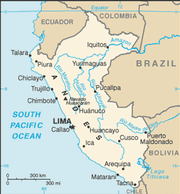 Mappa Peru