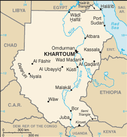 Mappa Sudan