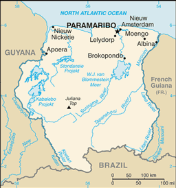 Mappa Suriname