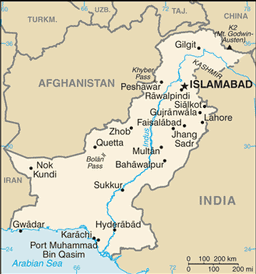 Mappa Pakistan