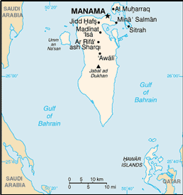 Mappa Bahrain