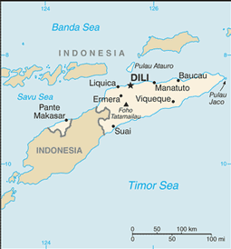 Mappa Timor Leste