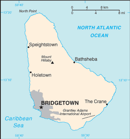 Mappa Barbados