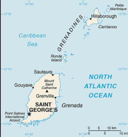 Mappa Grenada