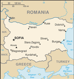 Mappa Bulgaria