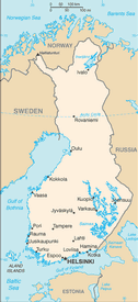 Mappa Finlandia