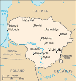 Mappa Lituania