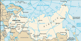 Mappa Russia