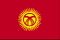 Bandiera Kyrgyzstan