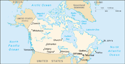 Mappa Canada