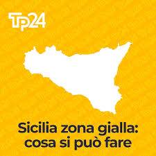 la Sicilia in bilico tra bianco e giallo la Sicilia in bilico tra bianco e giallo