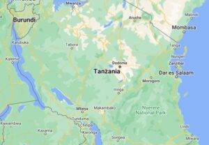 tanzania map